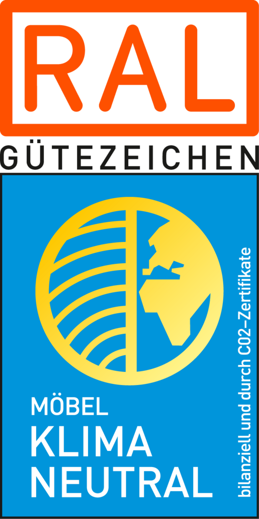 Gütezeichen RAL-GZ 435, Klimaneutrale Möbel, RAL Deutsches Institut für Gütesicherung und Kennzeichnung e.V.herstellung